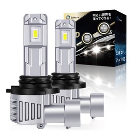 Briteye HB4 LED Headlight, New Standard Vehicle Inspection Compatible, 6500K, 9006, Hb4, LED Bulb, Size Optimized, Easy Installation, Equipped with 16 High Brightness LED Elements, Fanless Noise