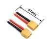 5 Pairs XT60 Plug Connector Female and Male with 14AWG