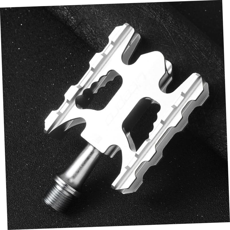 Kisangel Aluminum Alloy Bike Pedal Foldable and Easy to Install
