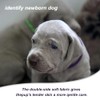 30Pcs Puppy Whelping Collars, Newborn Pet Collars, Adjustable Identification Collar,