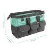 Haimenlite Women Heavy Duty Tool Bag with Molded base,Garden Storage