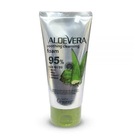 Organia White Organia Aloe Vera Soothing Cleansing Foam 130g / 화이트오가니아 알로에베라 수딩 클렌징 폼 130g