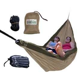 Trek luz Engranaje Hamaca Doble – El Original de la Marca de Nailon para Uso Todos los Camping, Senderismo, y Aventuras al Aire última intervensión