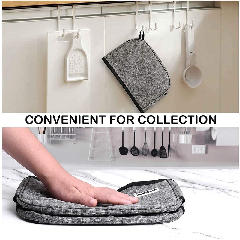 iFedio Toaster Cover 4 Slice with Storage Pockets, Toaster Dust