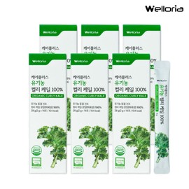 Care Plus (Food) Welloria Care Plus Organic Curly Kale 100% 2g / 웰로리아 케어플러스 유기농 컬리케일 100% 2g X 84포(6box)/곱슬케일/동결건조