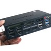 Tccmebius TCC-QL5E 5.25 Inch PC Multifunction Dashboard Media Front Panel,
