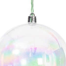 Vickerman Clear Iridescent Ball Ornament