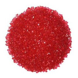 CakeSupplyShop Red Sanding Sugar for Cakes and Cupcakes 6 oz