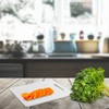 GOOD STUFF White Plastic Slotted Chopping Board Size 25 x