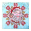 Children Handmade Santa Clause Pattern DIY Stereo Feeling Rhinestone Diamond