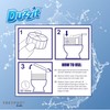 Duzzit Power Bleach Toilet Block White, Loo Deodoriser, Cistern Block,