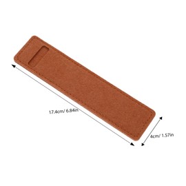 CORHAD Versatile Felt Pencil Case Stationery Bag Notebook Pen Pouch Binder Pen Holder Single Case Fountain Pouch Sleeve Ballpoint Felt School Office