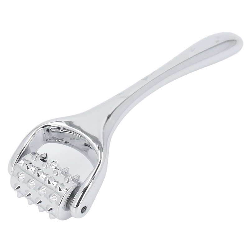 Metal Acupuncture Massage Roller Muscle Relaxing Improve Circulation Handheld Acupoint