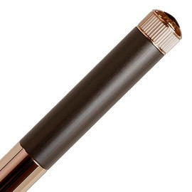 Romeo No.3 Ballpoint Pen, Fine Brush, Gunmetal/Apricot Gold
