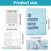 100 Envelopes Saving Challenge Envelope Saving Challenge Folder Blue Savings