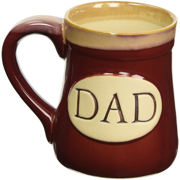 Dad Ceramic Mug with Inspirational Message
