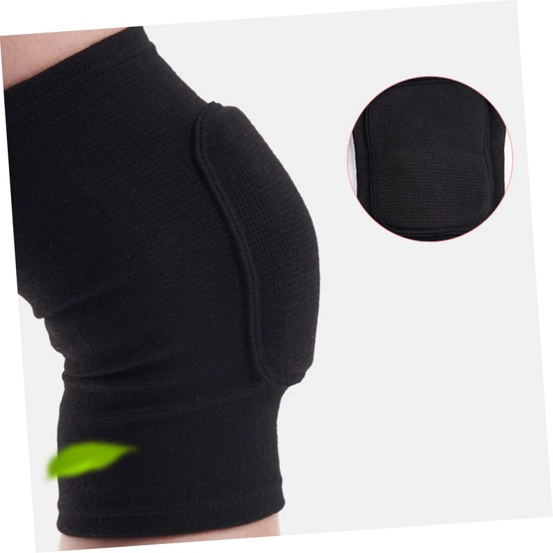 KOMBIUDA Sports Compression Knee Support 2pcs Sponge Knee Pad for