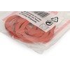 Weck 80 mm Pack 10 Seals, Plastic, dark red