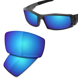 Saucer Premium Replacement Lenses for Oakley Canteen 2006 Sunglasses High Defense - Glacier Blue Polarized