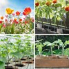 Thealyn 12 Pack 18 Inch Plant Support Stakes, Metal Single