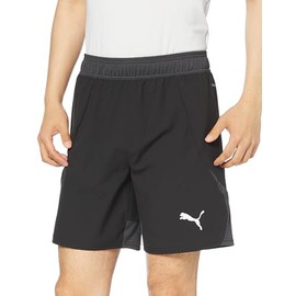 Puma 706365 Men's Soccer Football Club Activities Team Practice Team Final Game Pants, 24 Fall/Winter Colors Puma Black/Puma White/Flat Dark Gray (03)