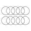 sourcing map Pack of 10 Nitrile Rubber O-Ring Metric Washer