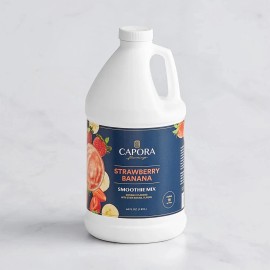FixtureDisplays Capora Strawberry Banana Fruit Smoothie Mix 64 fl. oz. 513SMSTRBAN