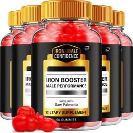 Iron Booster (5 Pack) Iron Booster Gummies for Men – Iron Male Gummy All-Natural Reviews