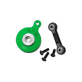GPM Upgrades Aluminum 7075 Direct Mount Servo Saver (25T Spline) with Fix Link for 1/8 Mojave 4X4 4S Blx Desert Truck Rtr-Ara4404T1/T2 (Green)