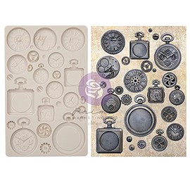 Finnabair Decor Moulds 5"X8"-Pocket Watches