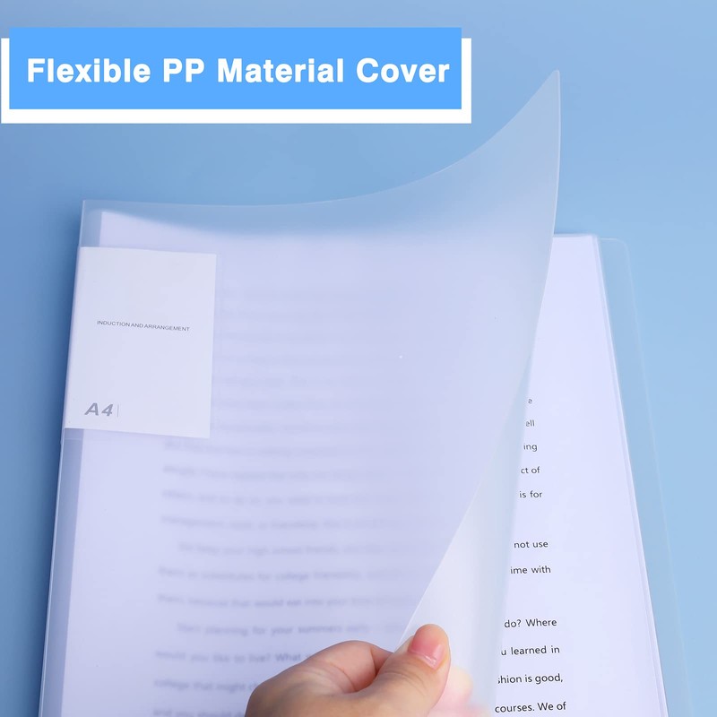 4 Pack A4 Presentation Book,Binder with Plastic Sleeves,60 Pockets Portfolio