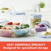 LocknLock Easy Essentials Food Storage lids/Airtight containers, BPA Free, Onion-10