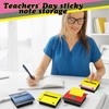 Eaasty 6 Pcs Back to School Gifts Teacher Sticky Note