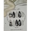 Snowflake [Handmade Nail Tip] Emily Nail - Mini Short Oval