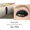 Mysense Matte Finish Black Single Eyeshadow, Pressed Powder Eye Shadow