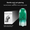 Yifengshun T10 Small Halogen Light Bulb Green,Super Bright 194 W5W