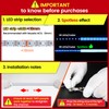 Muzata 16.5FT/5M Silicone LED Channel IP67 Waterproof Flexible Bendable Diffuser