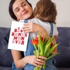 CSMOSJgreetings Funny Mothers Day Card for Mom, Humorous Mother’s Day