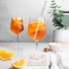 Aperol Spritz Gift Pack of 12 Includes Aperol Straws Glass