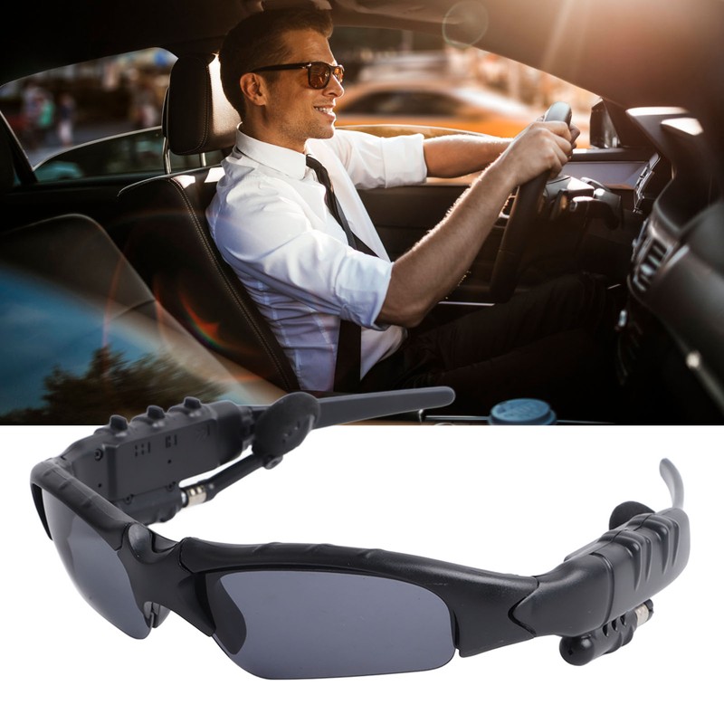 Bluetooth Glasses Headphone Black Smart Wireless Outdoor Headphone Sports Running