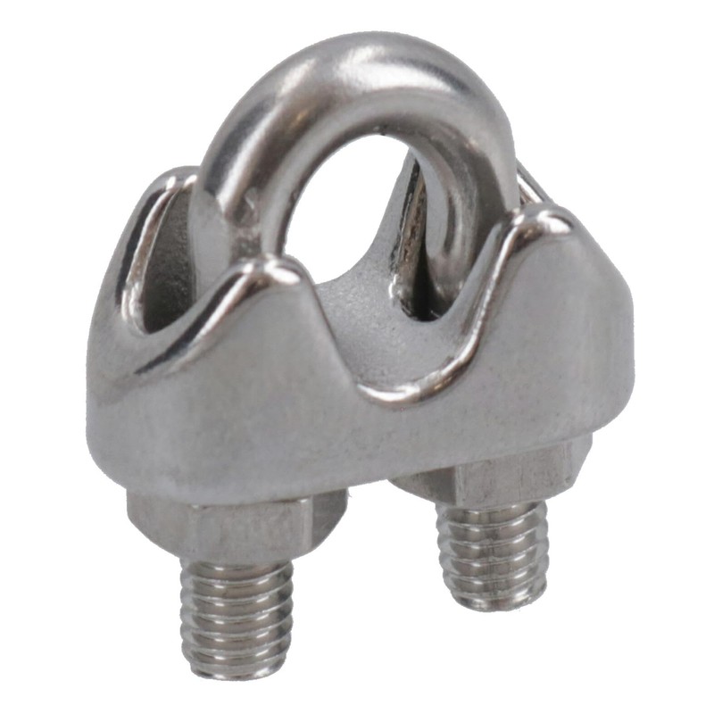 AB Tools 4mm Wire Rope/Cable Grip/Clamp Stainless Steel 316 Marine