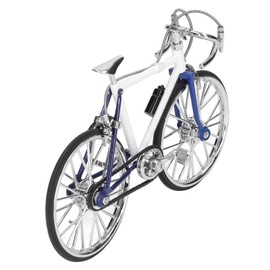 CHICIRIS Modelo de Bicicleta 1:10, Adorno de Modelo de Mini Bicicleta de Alta SimulacióN para DecoracióN de Escritorio