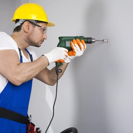 9PCS Concrete Hole Saw Kit Tungsten Steel for SDS Plus and SDS Hammer Drills - 30 40 68 82 100mm Hole Saw Set for Concrete Brick Cement Stone Tile Wall with Strong Portable Cas