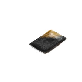 Yamashita Kogei 931031579 Skewer Plate, Nori Plate, Iraho 5.5 New Rectangular Plate, 6.3 x 4.4 x 0.7 inches (16 x 11.2 x 1.9 cm)