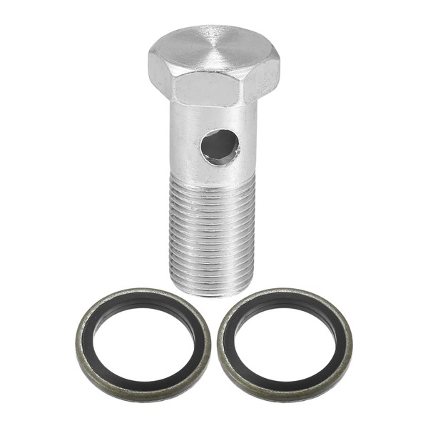 A ABSOPRO Car Brake Line Fitting Adapter 2.13" Length M18x1.5