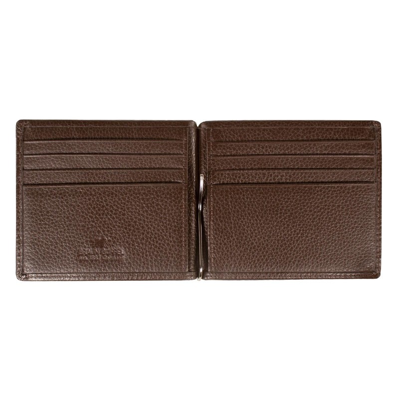 BRAUN BÜFFEL Prato RFID Leather Wallet 11 cm, brown, rfid