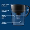 Brita 10 Cup Elite Filter Pitcher with Smart Light Indicator,