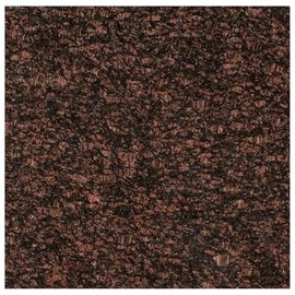 12 in. x 12 in. Tan Copper Brown Speckled Polished Granite for Kitchen Countertops, Bathroom Walls, Entrance Floors, Backsplash, and Fireplace Surround – Natural Stone Surface (1 Piece)