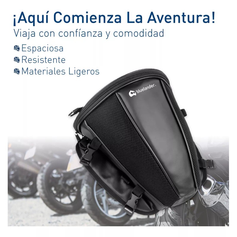 Hanylish 2 Mochilas Motocicleta Maleta Trasera De Moto Impermeable