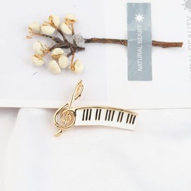 UJIMS Piano Lover Gifts Musical Instrument Brooch Pin Pianist Jewelry Piano Recital Gift for Piano Players (MusicalInstrumentBrooch)